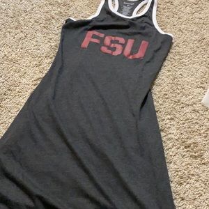 Florida State racer back dress XS